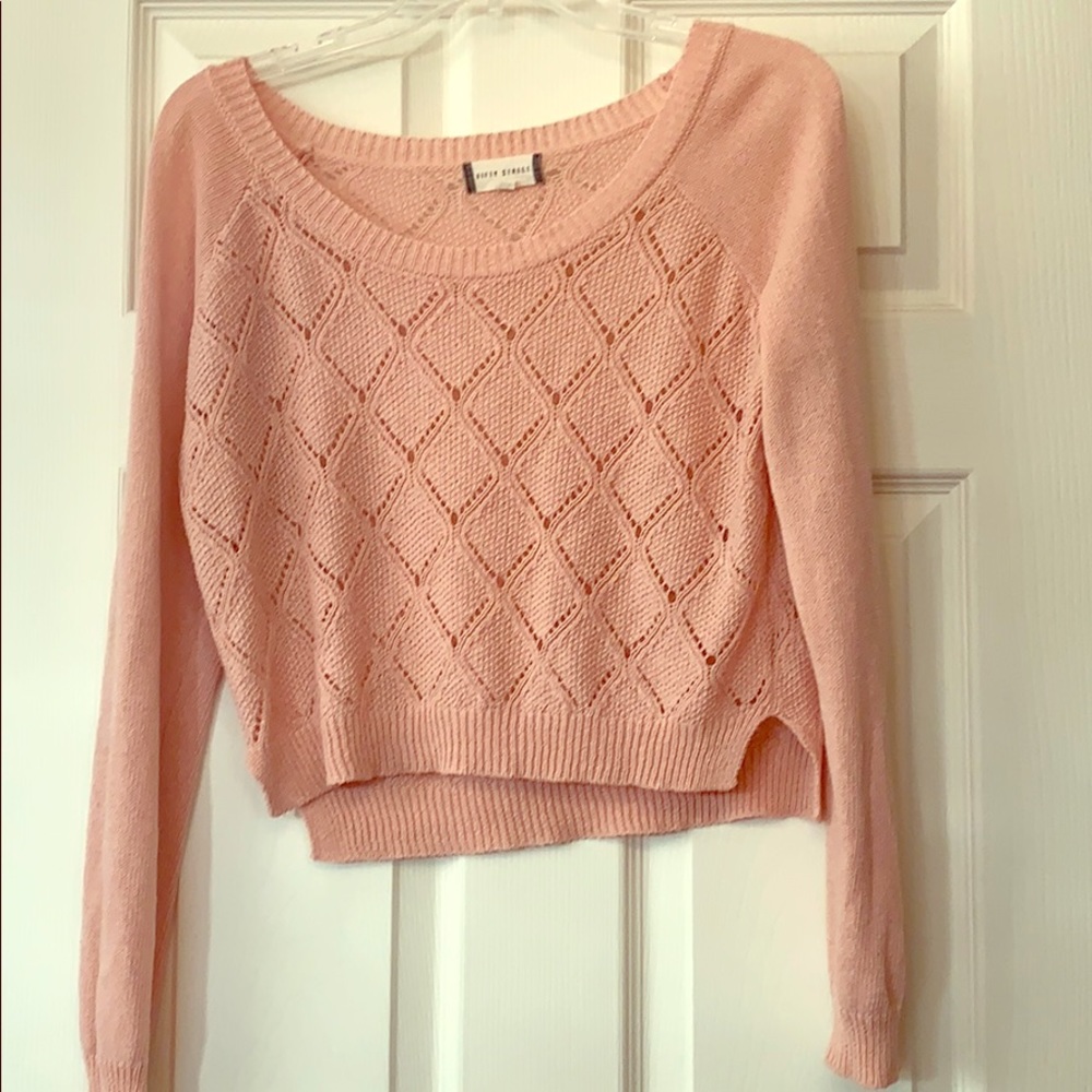 Crop sweater